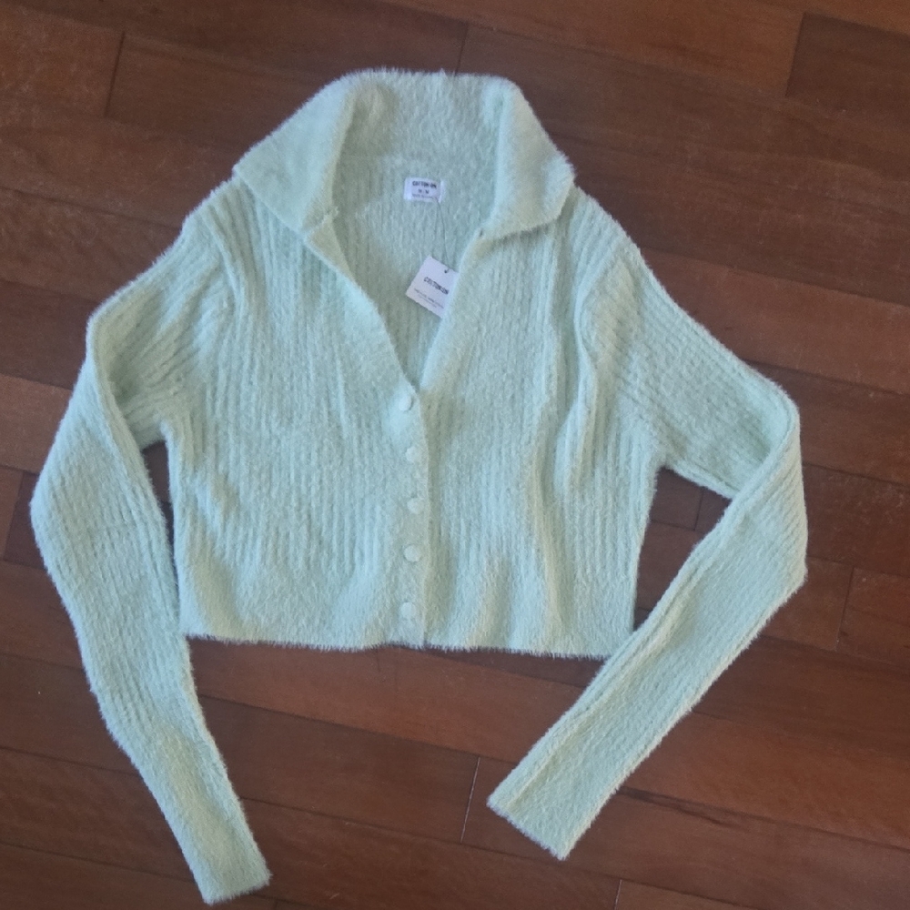 Cotton On Light Green Women's Cardigan